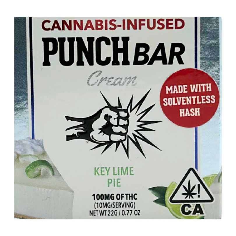 Punch - Punch Bar - Key Lime Pie - White Chocolate - 10pk - 100mg