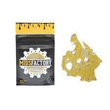 Mids Factory - Wax - Shatter - Amnesia - 1g