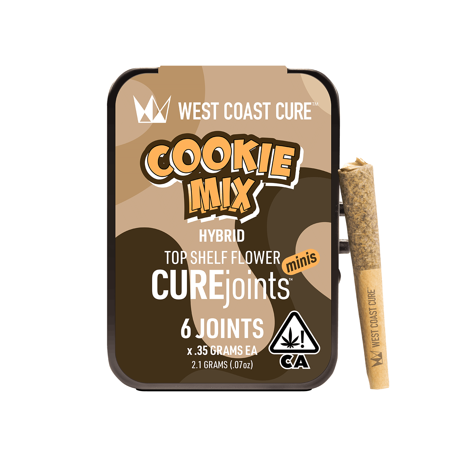 WCC, 0.35G PRE-ROLLS 6PK (H), COOKIE MIX