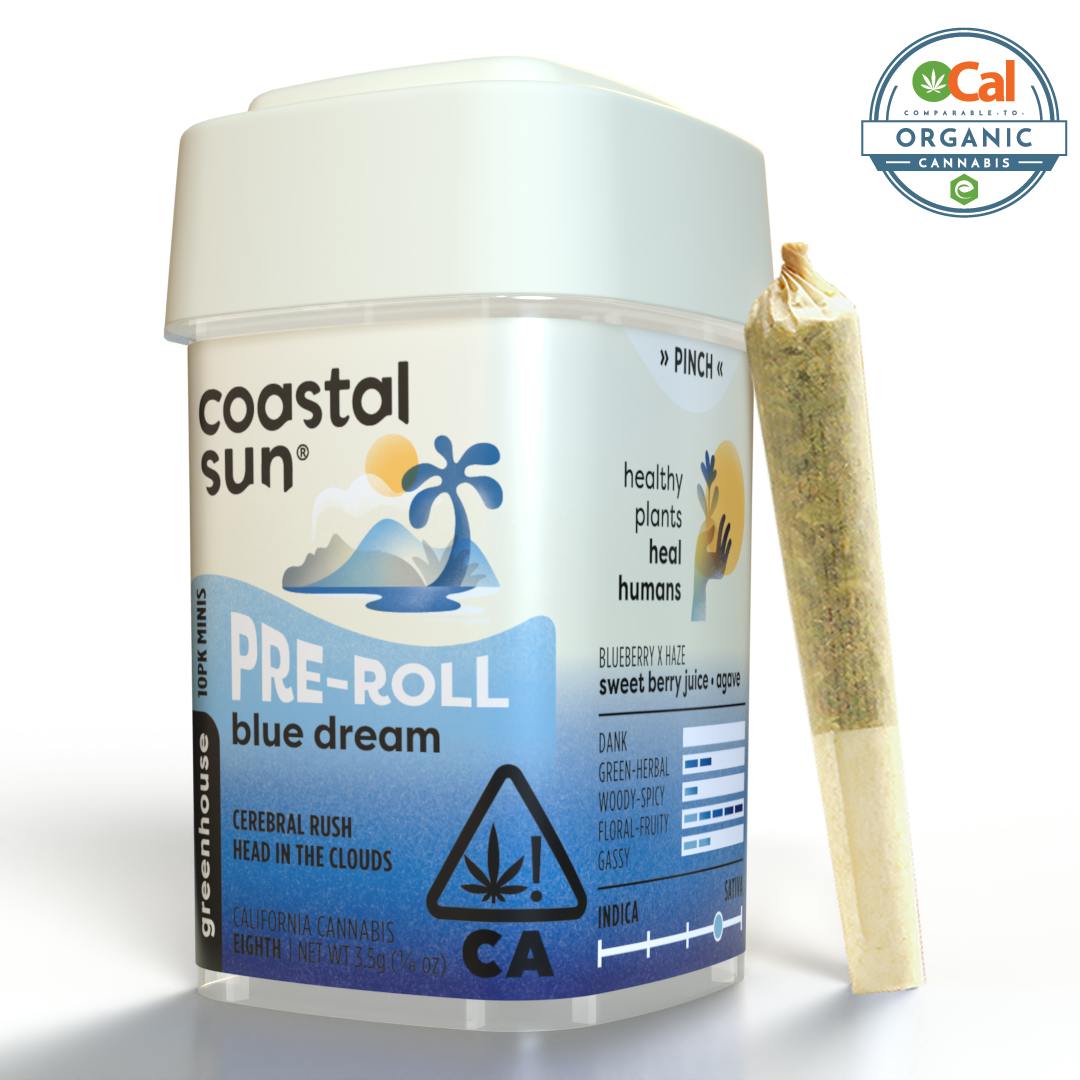 Blue Dream Greenhouse 0.35g Pre-Roll 10pk 3.5g