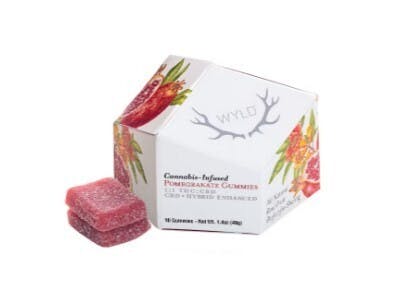 WYLD | Pomegranate 1:1 Enhanced Gummies