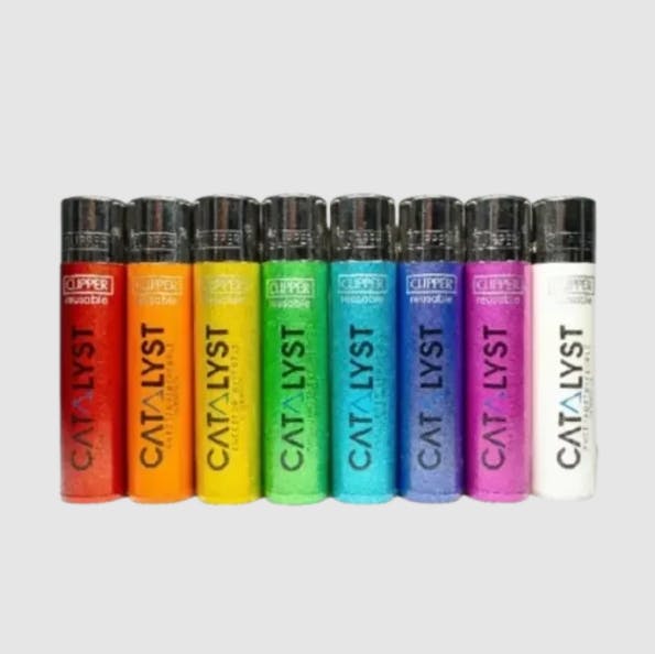 Catalyst Clipper Lighter (assorted Metallic)