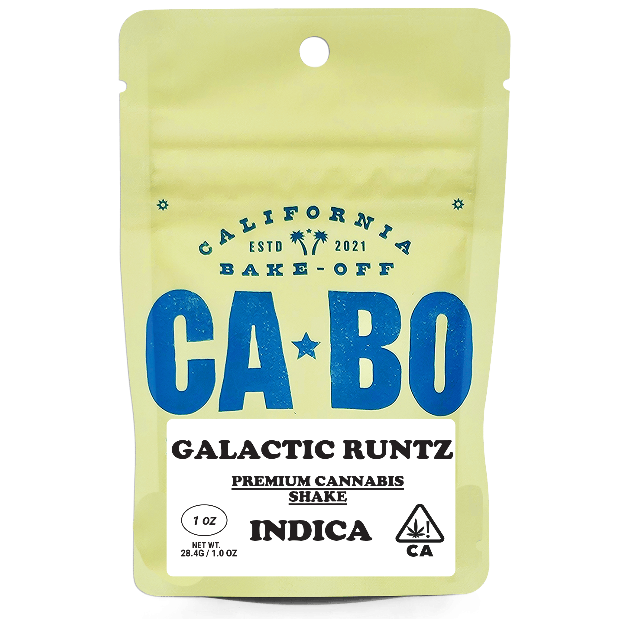 CABO 28g Premium Shake - Galactic Runtz - Indica