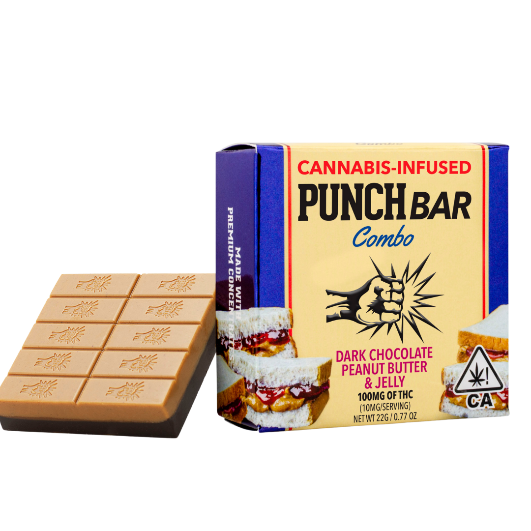 PEANUT BUTTER & JELLY DARK CHOCOLATE SOLVENTLESS ROSIN BAR