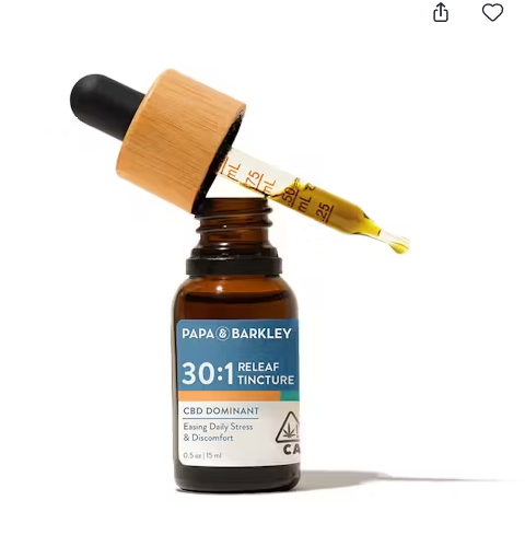 30:1 Cbd Rich Tincture 15ml 1 Milligrams *ALL PRICES INCLUDE TAX*