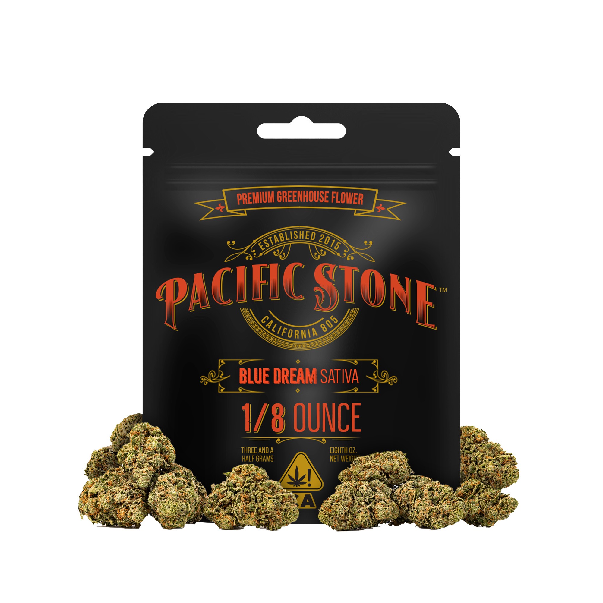 Pacific Stone - Blue Dream (Sativa) Flower (3.5g)
