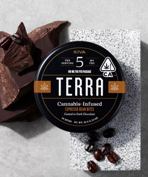 Terra Espresso Bean Bites 100mg