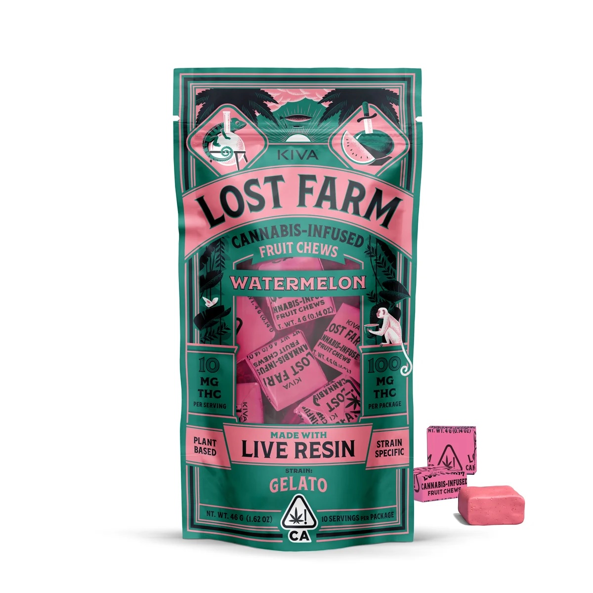 LOST FARM WATERMELON FRUIT CHEWS