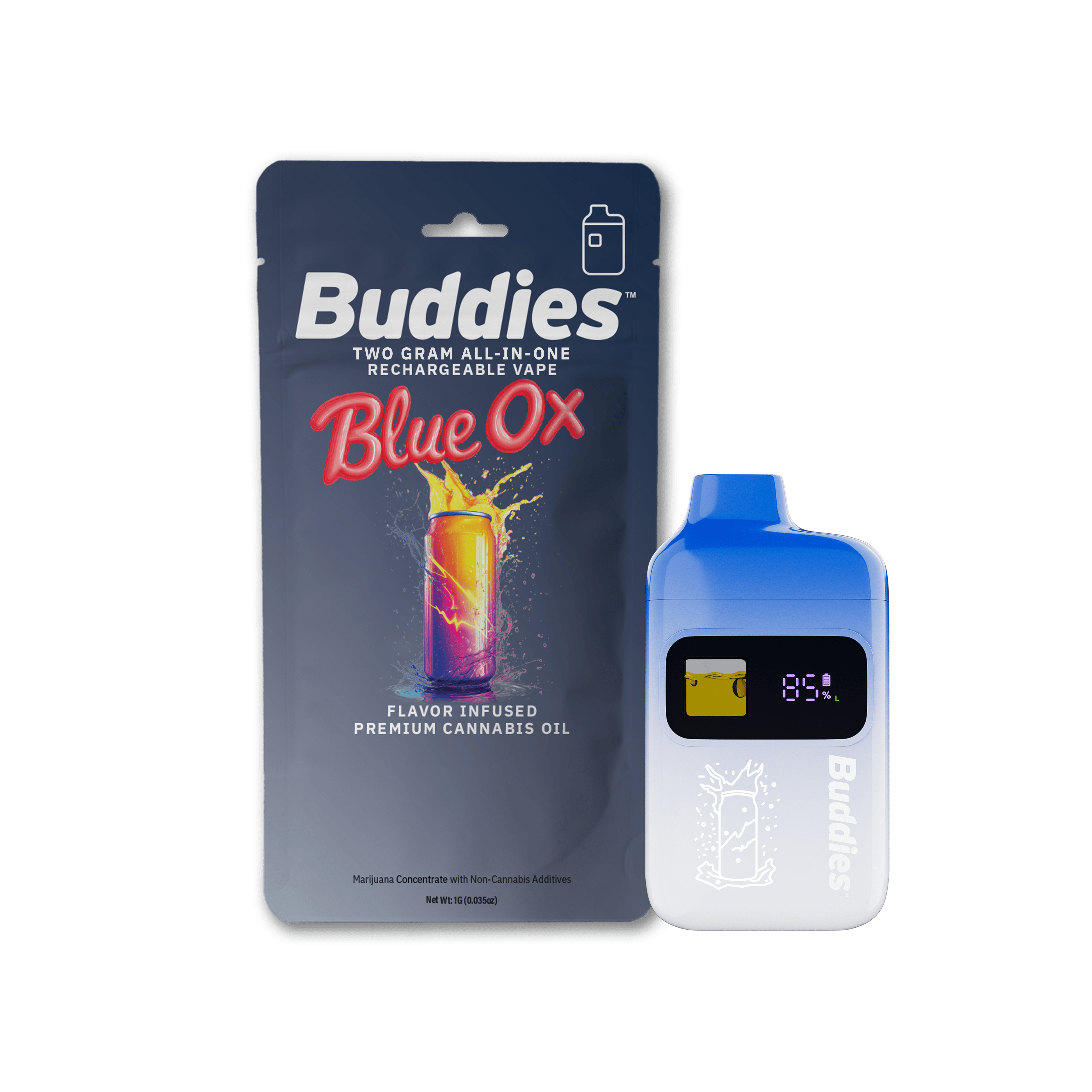 Buddies Blue Ox Disp 2g