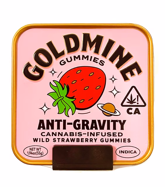 Anti-Gravity - Wild Strawberry Tin - 100 MG THC