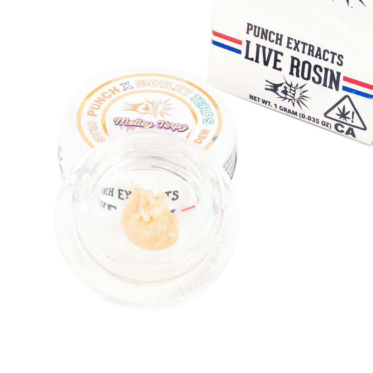 Punch | Orange Jackfruit | Tier 4 Live Rosin Cold Cure Badder | 1g