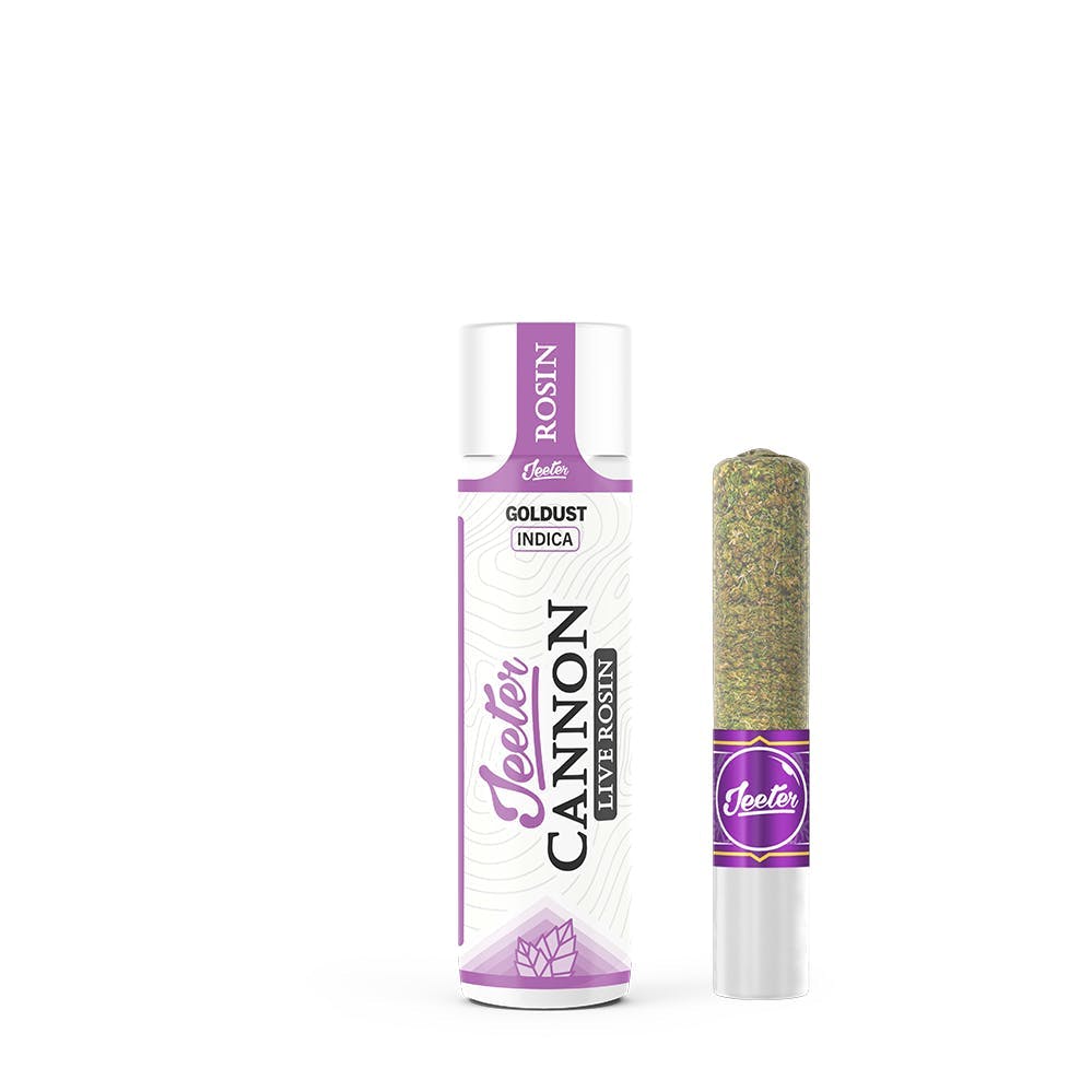 Jeeter | Goldust | Live Rosin Cannon | Infused Joint | 1.3g