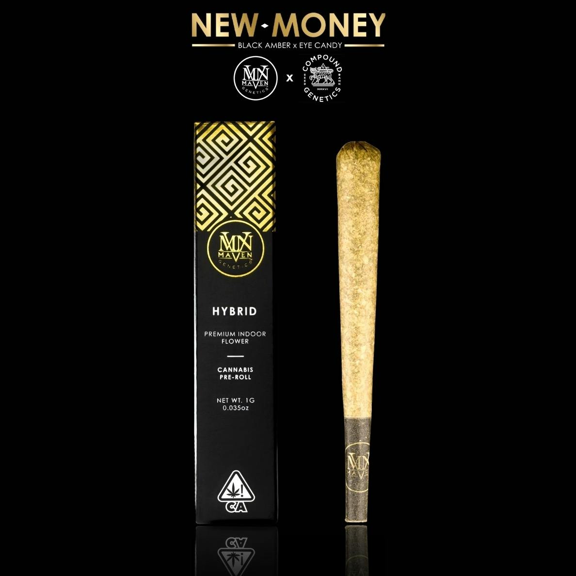 MVN, 1.0G PRE-ROLL (H), NEW MONEY