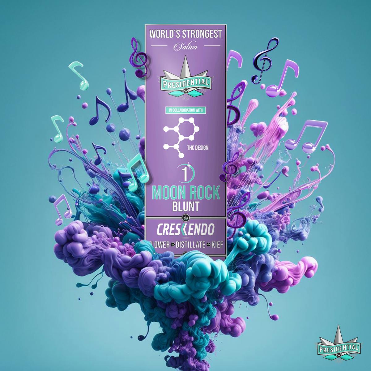 Presidential Moon Rock Blunt - Crescendo (1.5g)