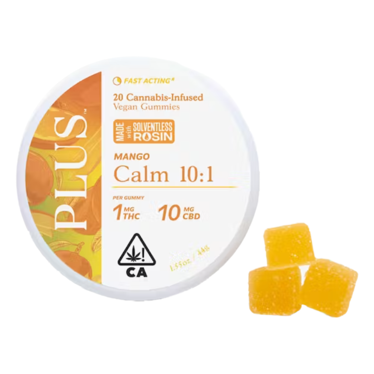 MANGO 10:1 CALM ROSIN GUMMIES