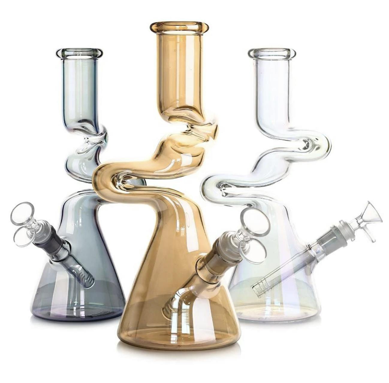 Cana Harbor | 10" Electro Plated Zong Bong