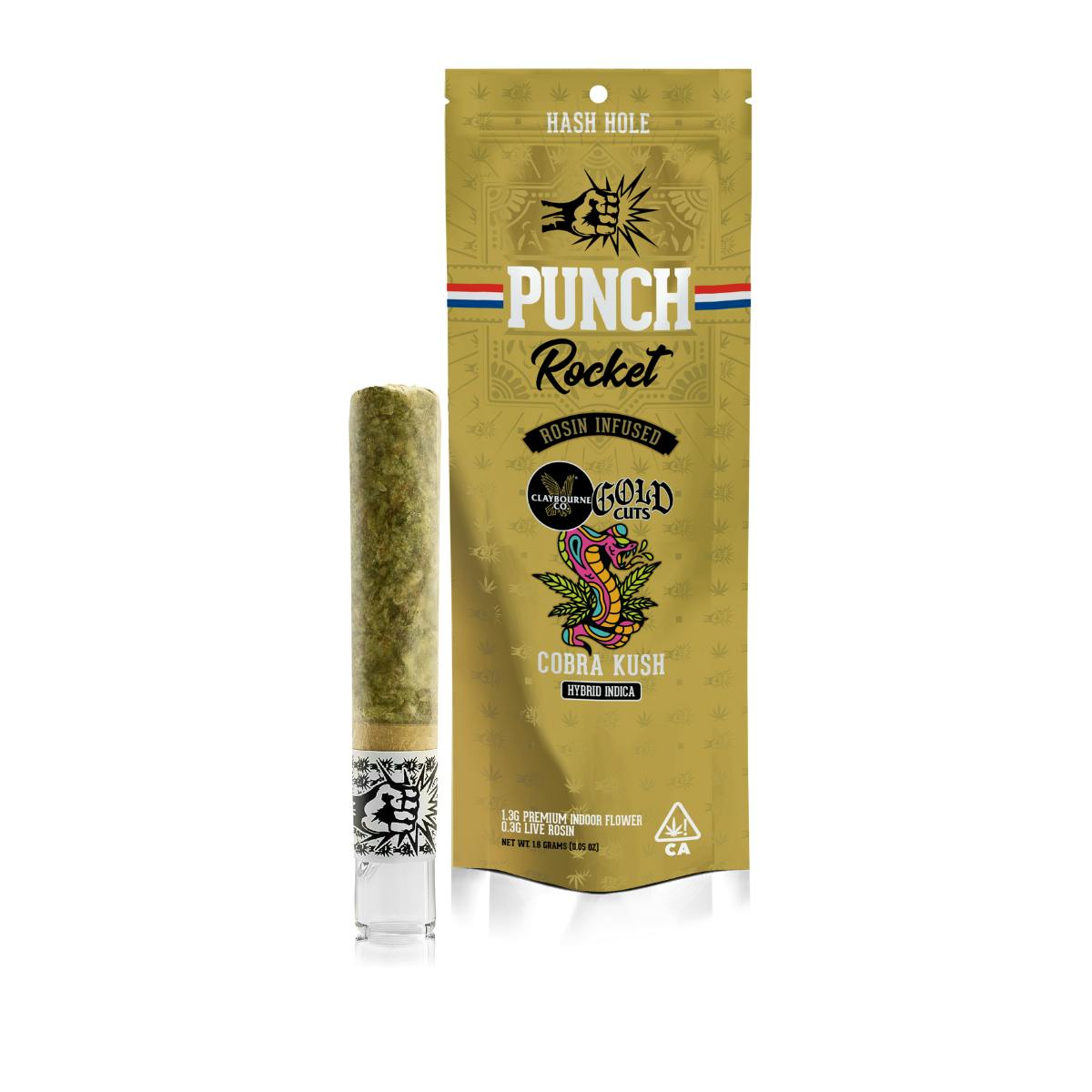 Cobra Kush x Butterscotch Claybourne Rocket (1.6g)