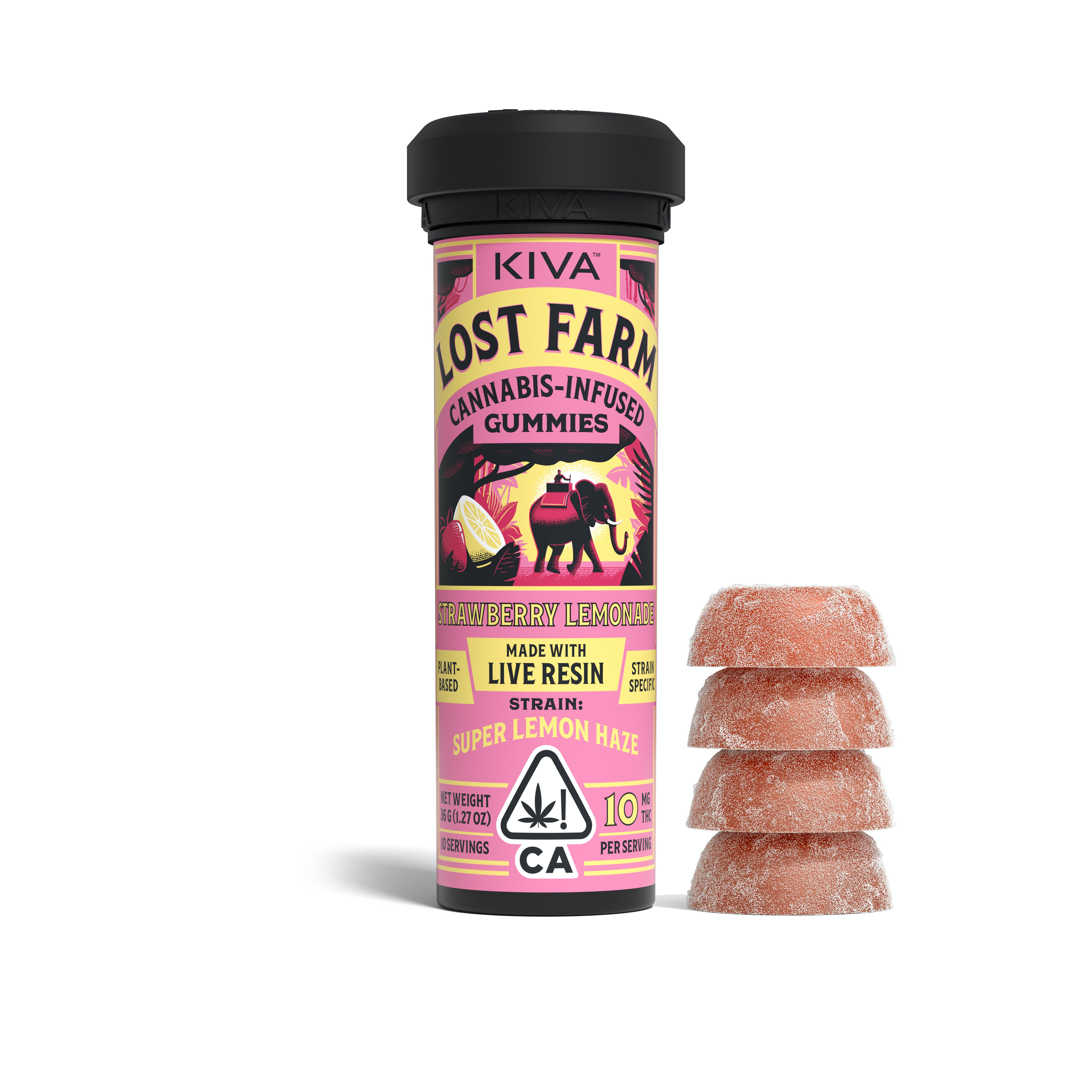 LOST FARM STRAWBERRY LEMONADE | SATIVA | 100MG