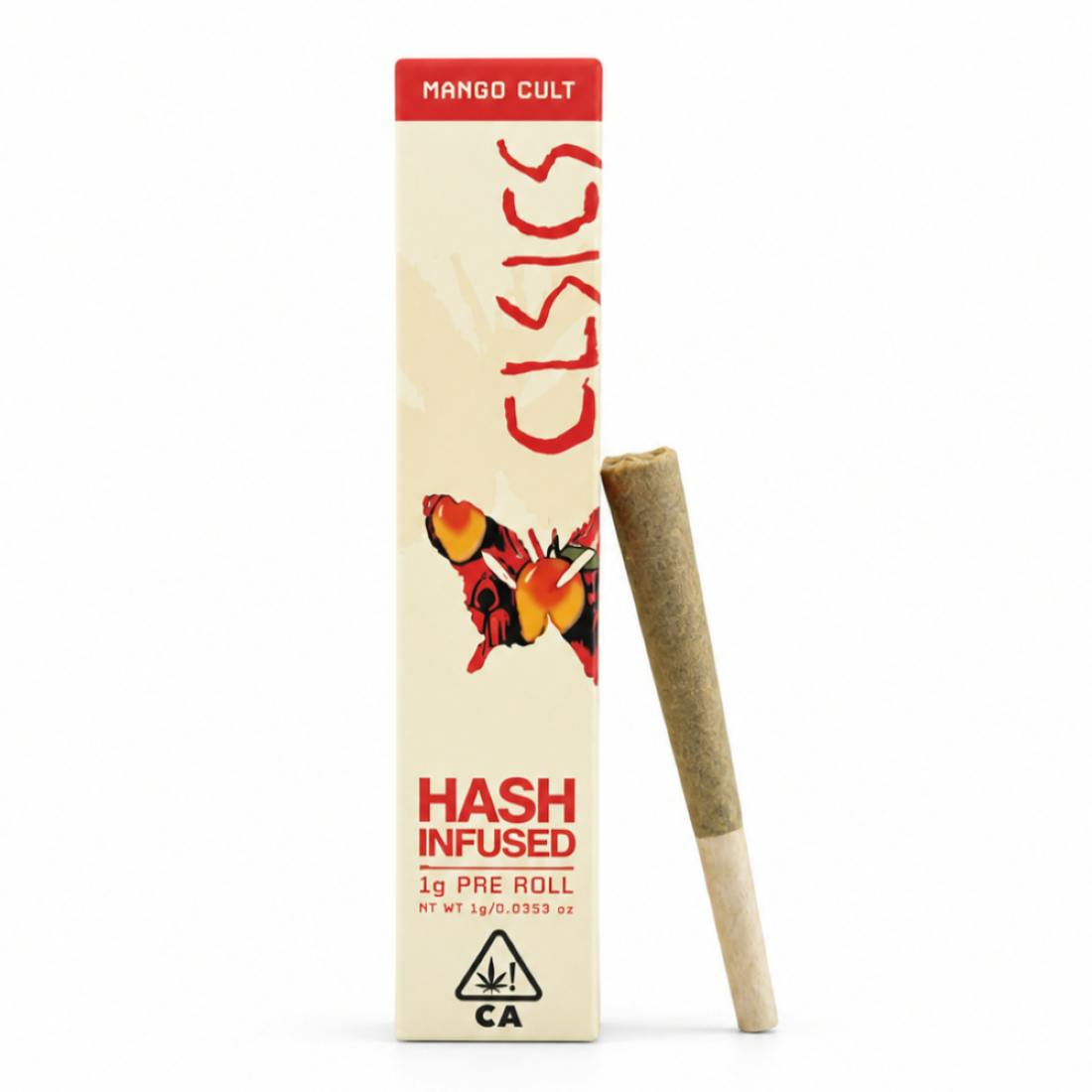 Mango Cult - 1g Hash infused Pre Roll