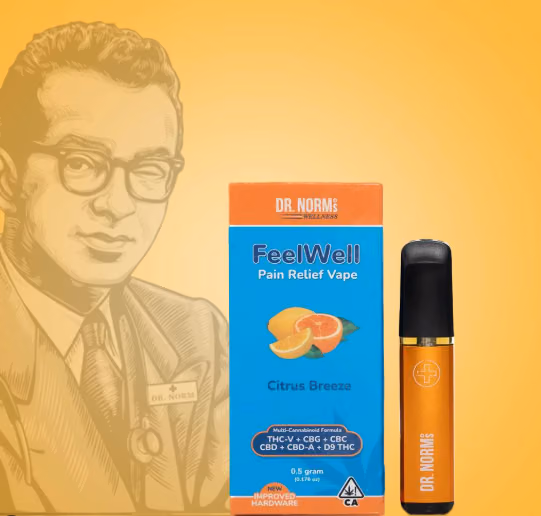 Feel Well Citrus Breeze Disposable .5g - Disposable