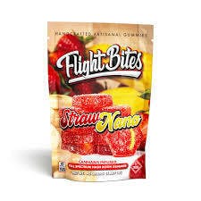 Flight Bites | Strawnana Rosin Gummies