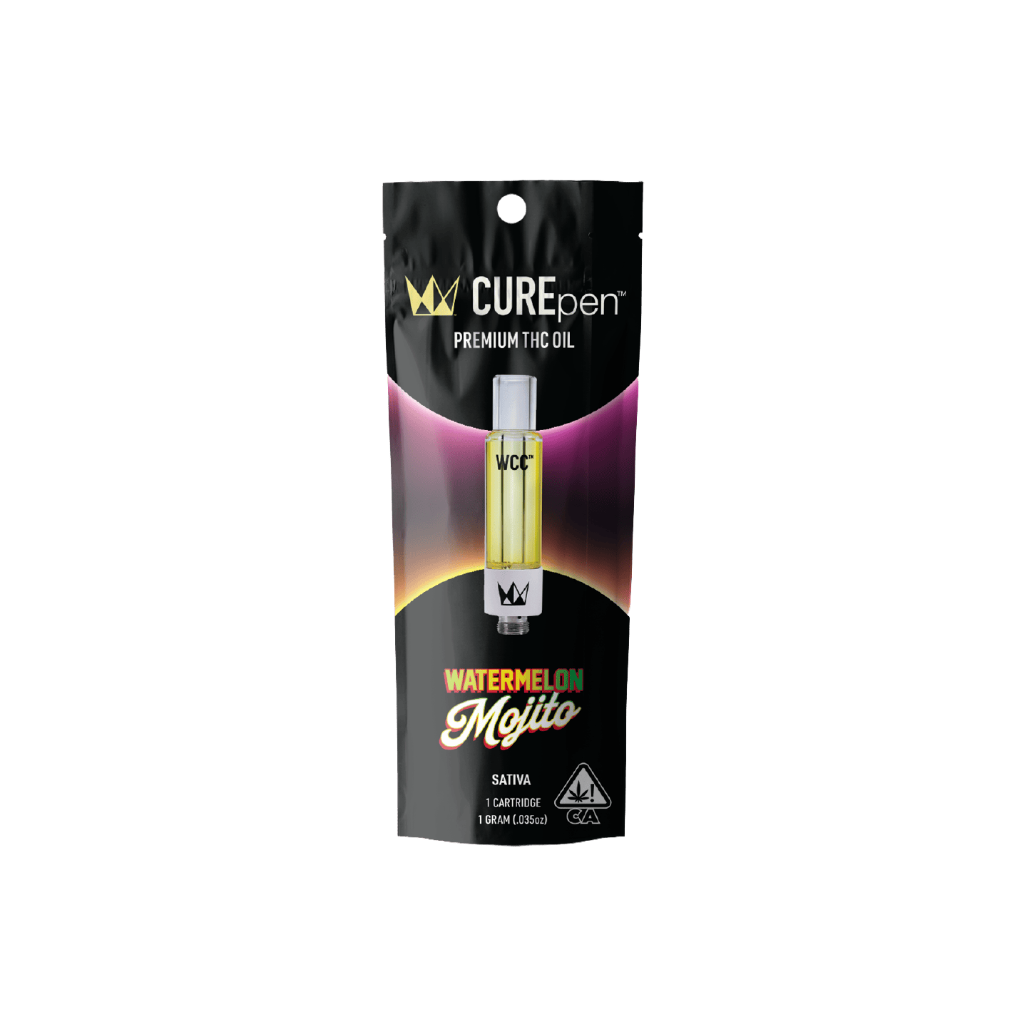 WEST COAST CURE - VAPE (DISTILLATE) - 1G - SATIVA - WATERMELON MOJITO