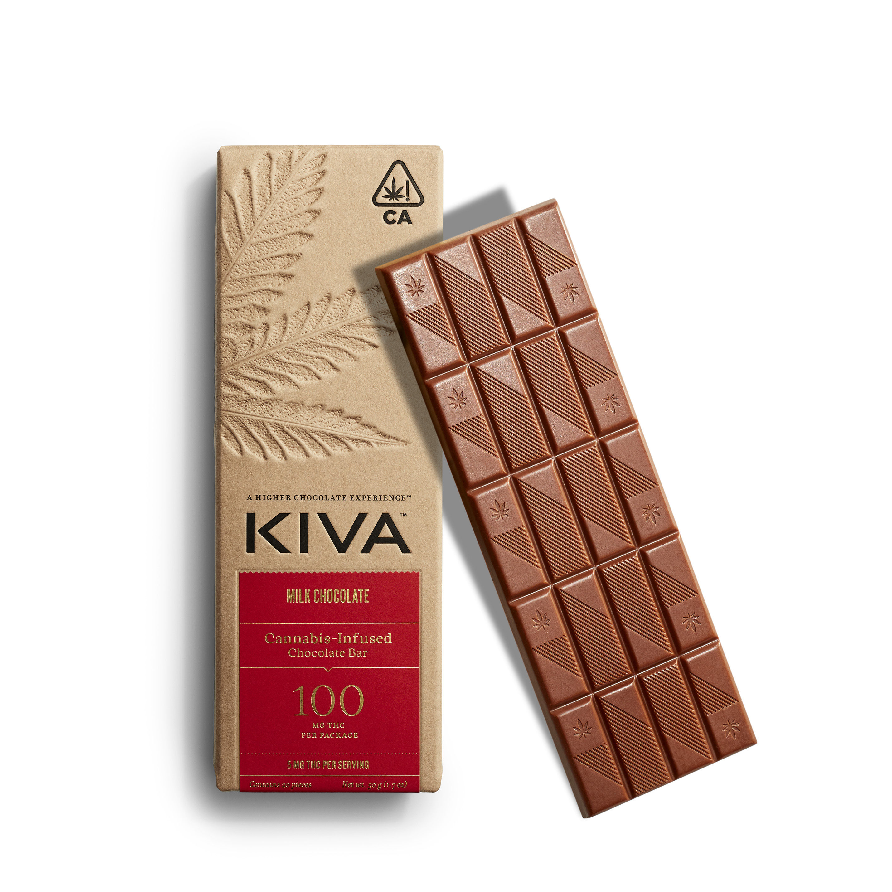 MILK CHOCOLATE BAR | 100MG