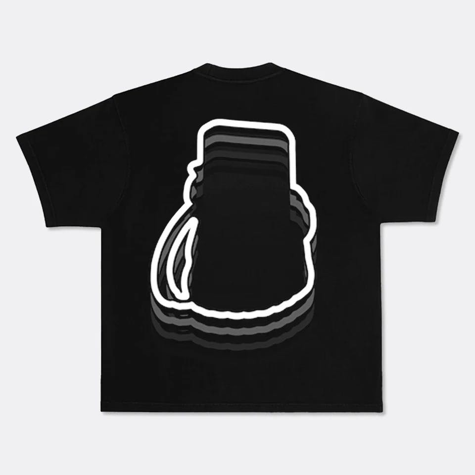 BACKPACKBOYZ - STACK TEE BLACK (SMALL)