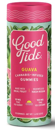 Good Tide - Guava Solventless Gummies (100MG)