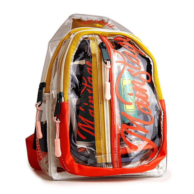Mainstage - Clear Small Backpack | Accessories