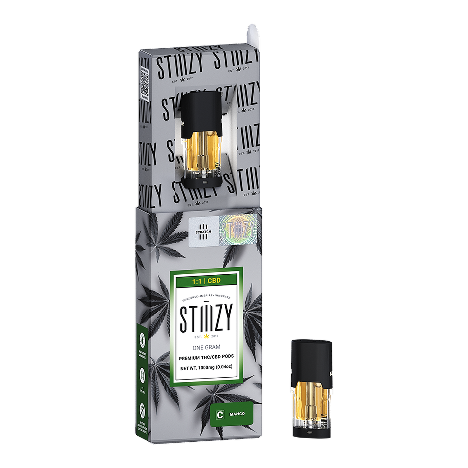 STIIIZY - MANGO 1:1 CBD (1g)