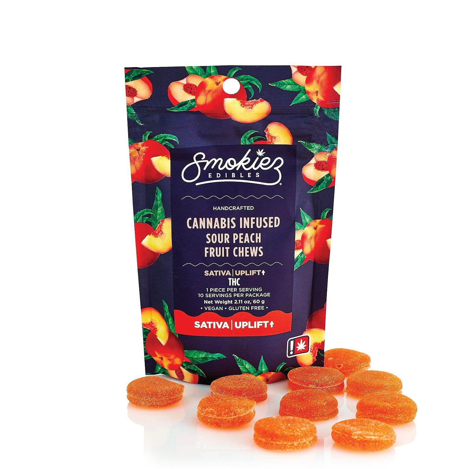 Smokiez - Sour Peach - 100mg