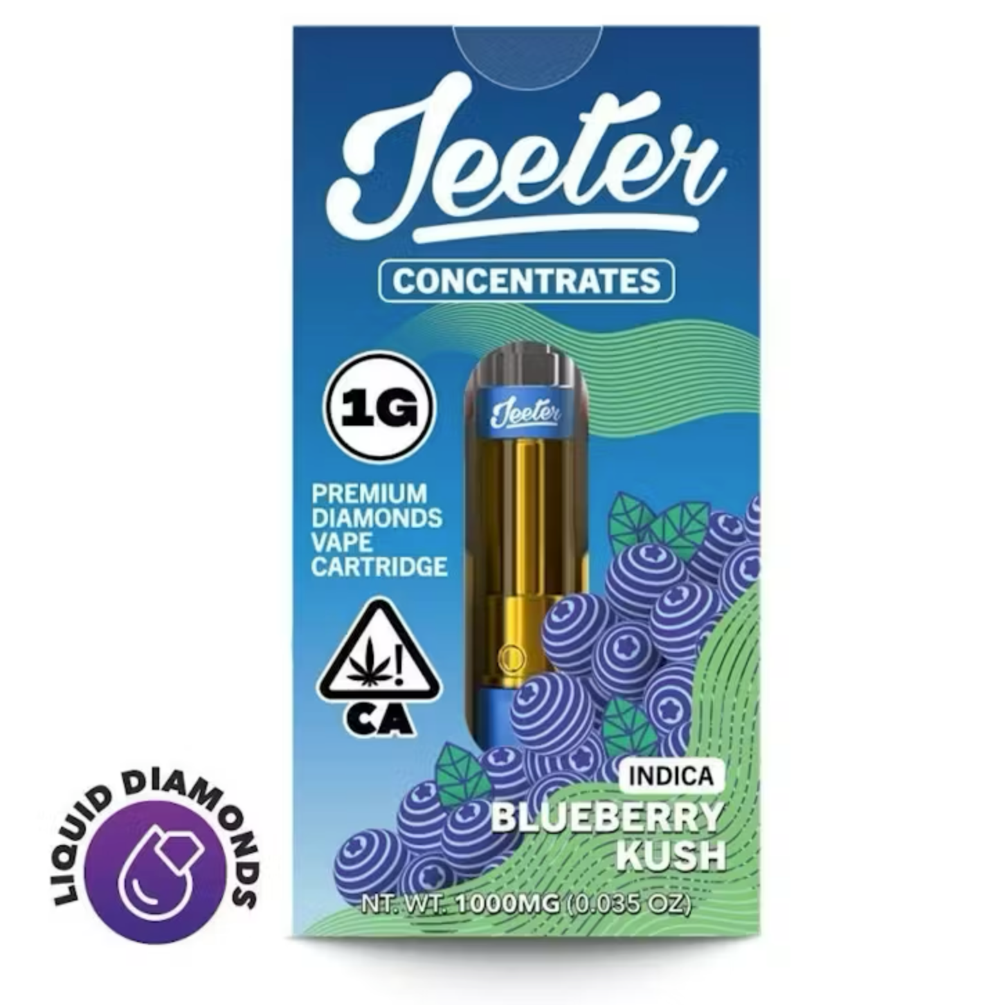 Blueberry Kush - Jeeter Juice Liquid Diamonds - 1G