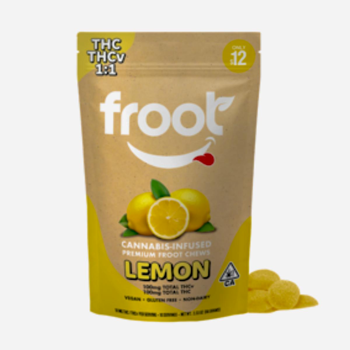 FROOT - 100MG - 1:1 THCV/THC LEMON