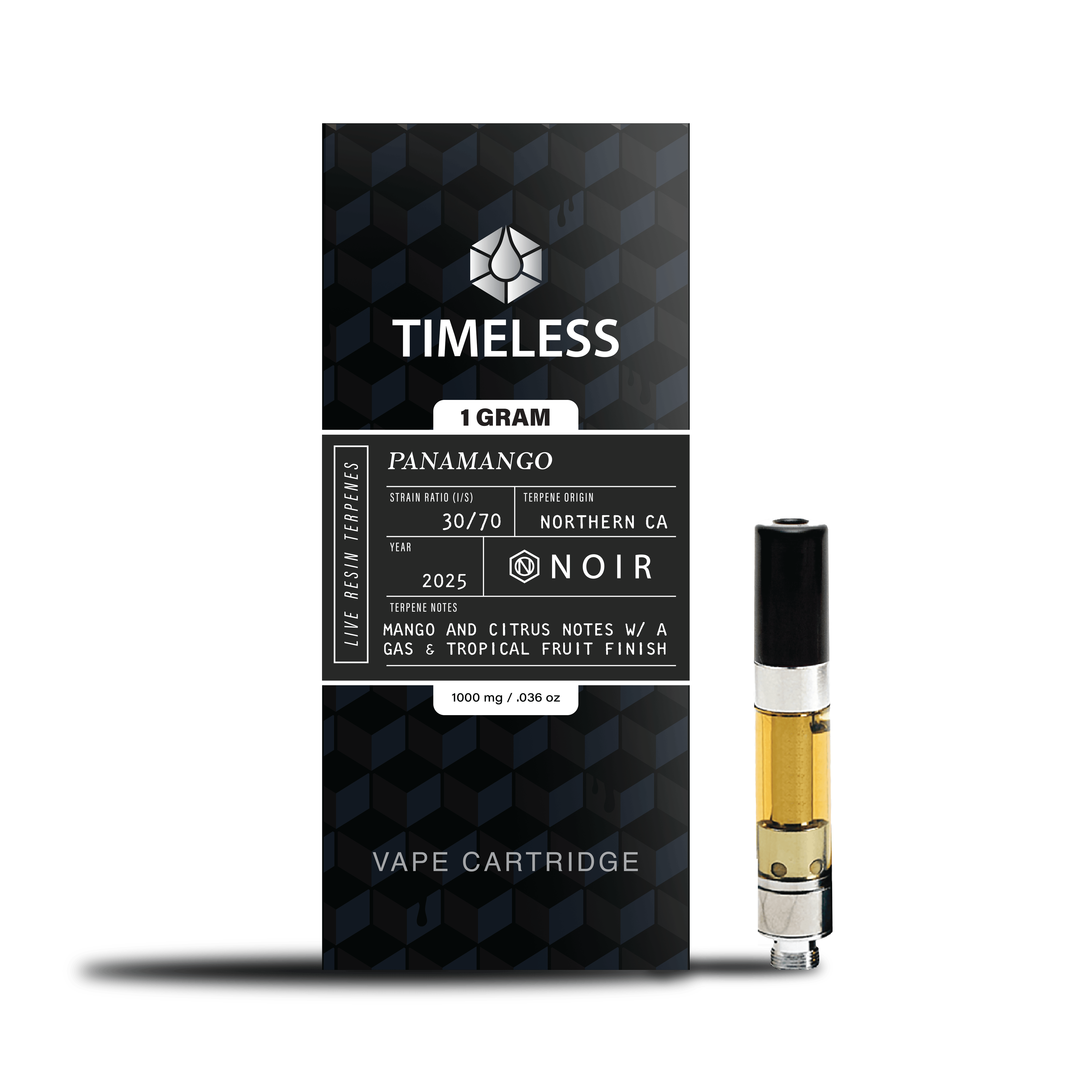 NOIR Panamango 1000mg Vape Cartridge