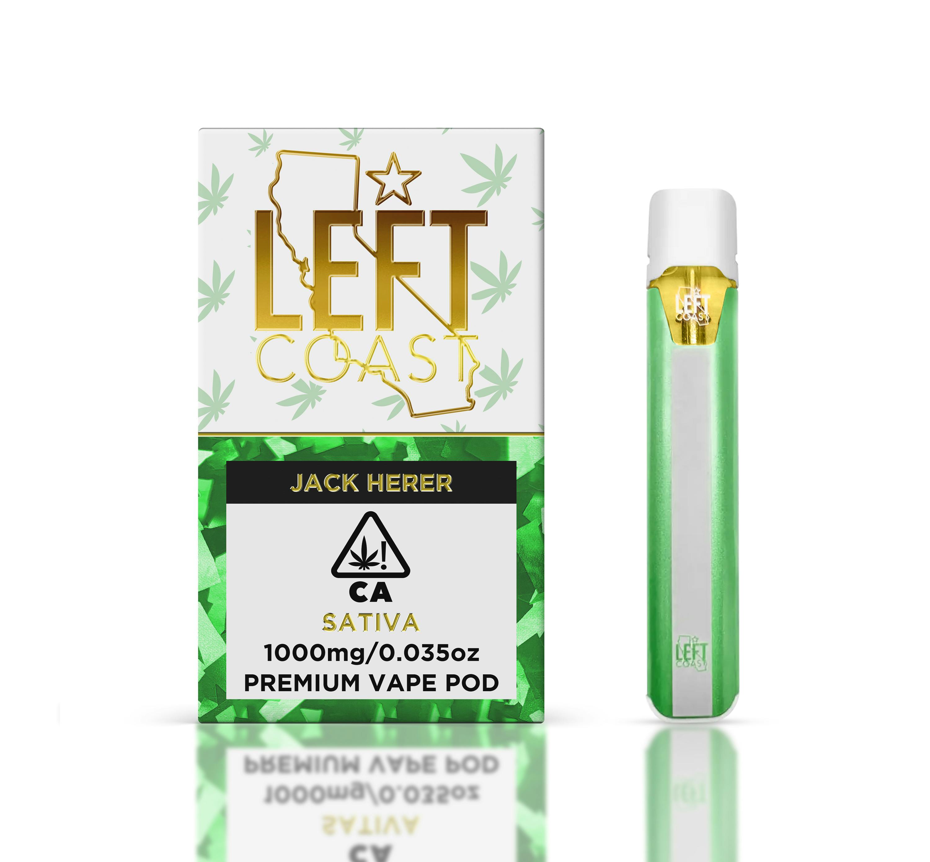 Jack herer- Premium 1G THC Pod