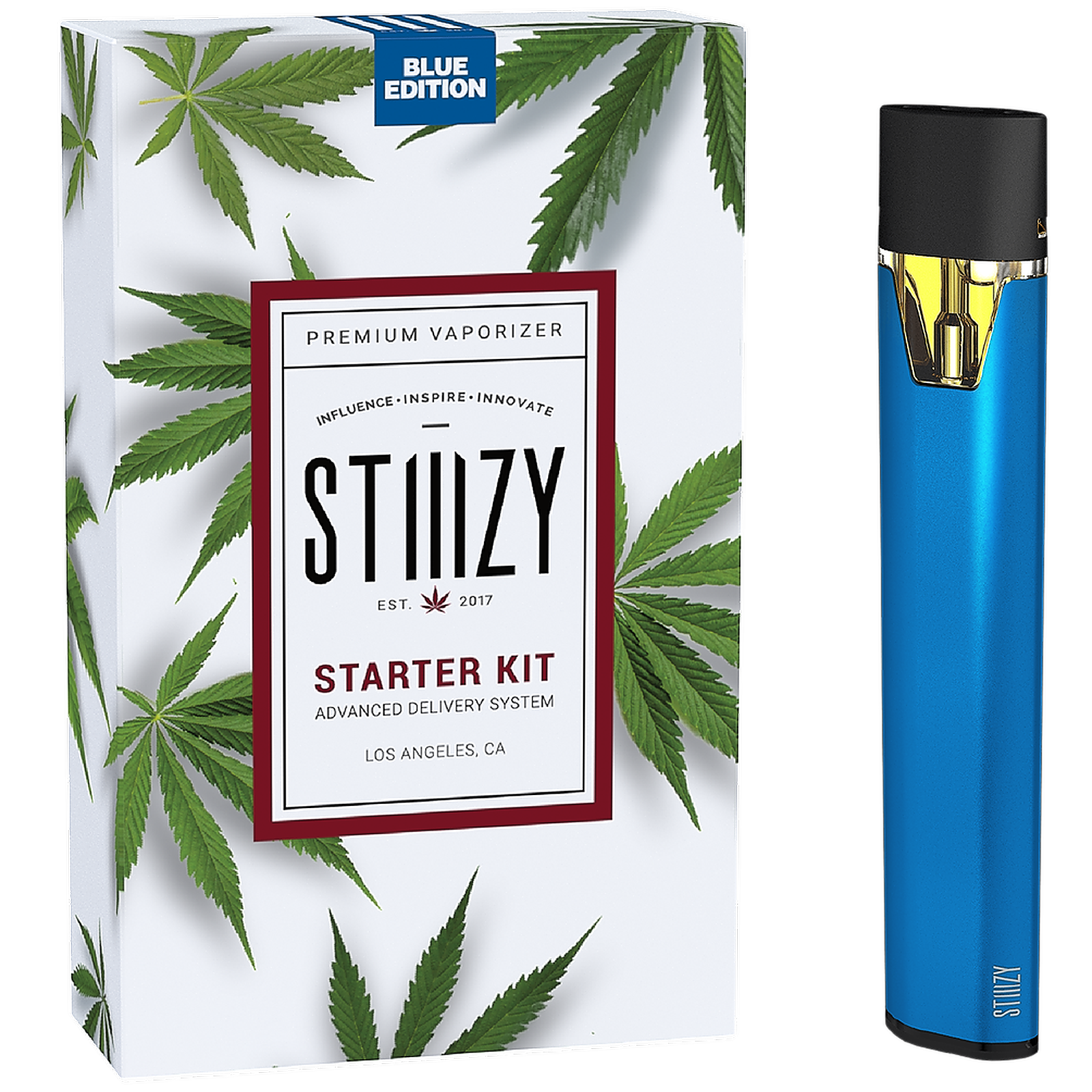 STIIIZY Starter Kit - Pro Battery - Blue