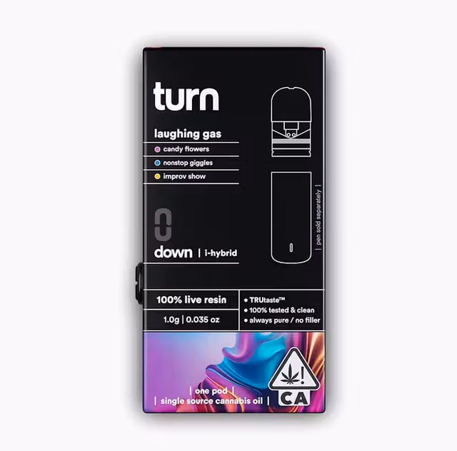 Laughing Gas 'Turn Down' Live Resin Pod 1g