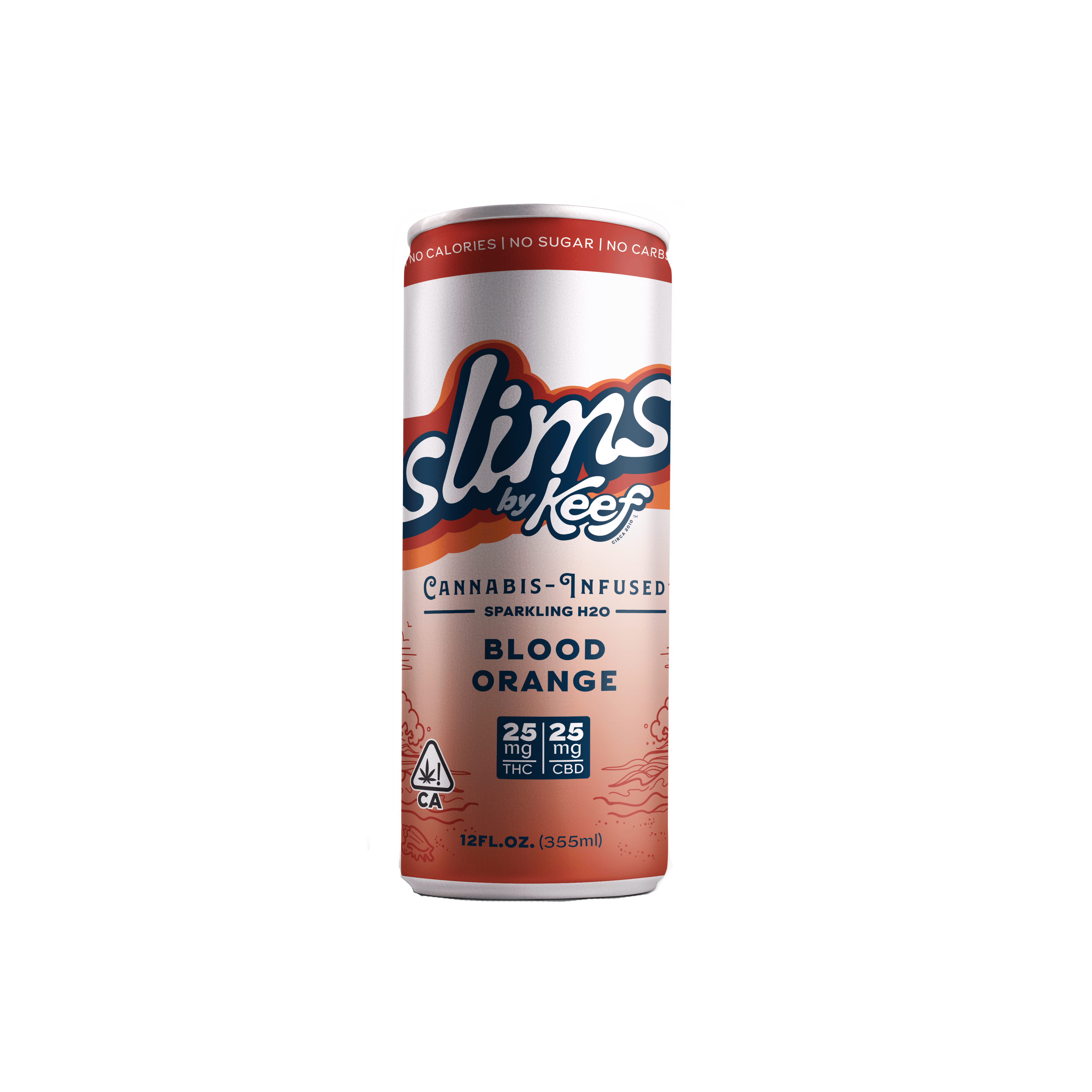 Slims by Keef 1:1 Blood Orange - 25mg:25mg