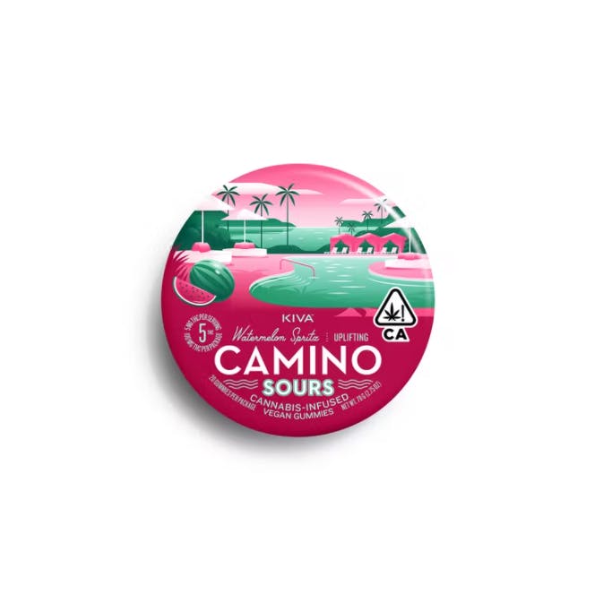 Camino Sour Watermelon Spritz 'Uplifting' 10mg Gummy