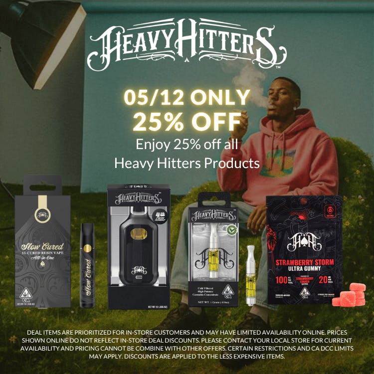 Heavy Hitters - ASHE X HEAVY HITTERS 🔥- PAY LESS MORE WEED💨