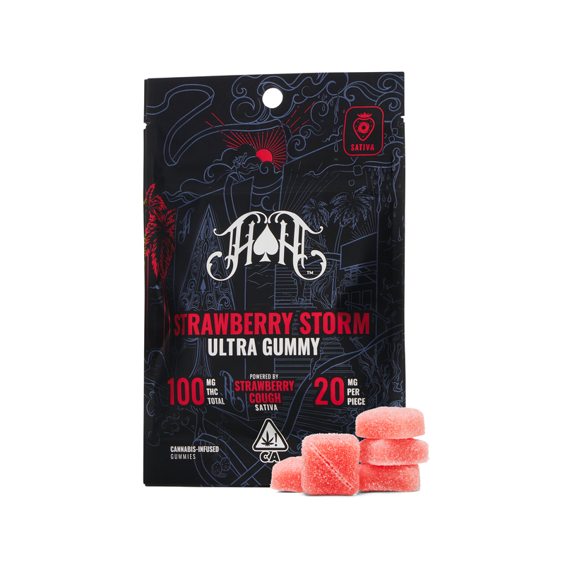 Heavy Hitters | Gummy 100mg | Strawberry Storm