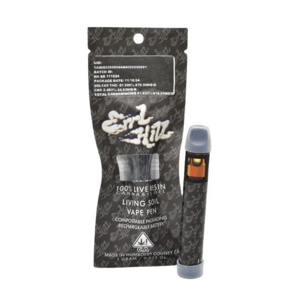 ErrL HiLL | Garlic Runtz | Live Resin Disposable | 1g