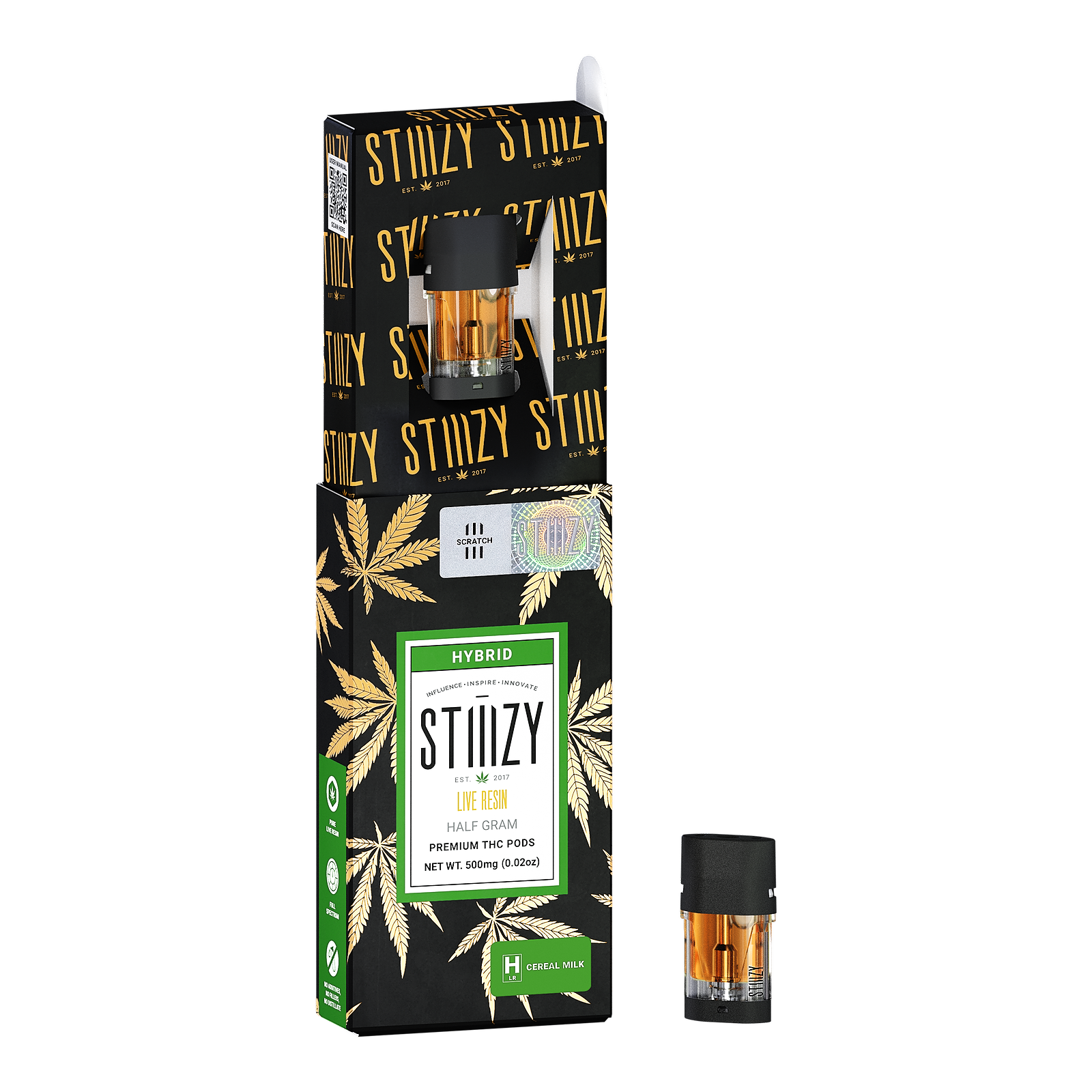 Stiiizy - Cereal Milk Live Resin Liquid Diamonds Pod .5g