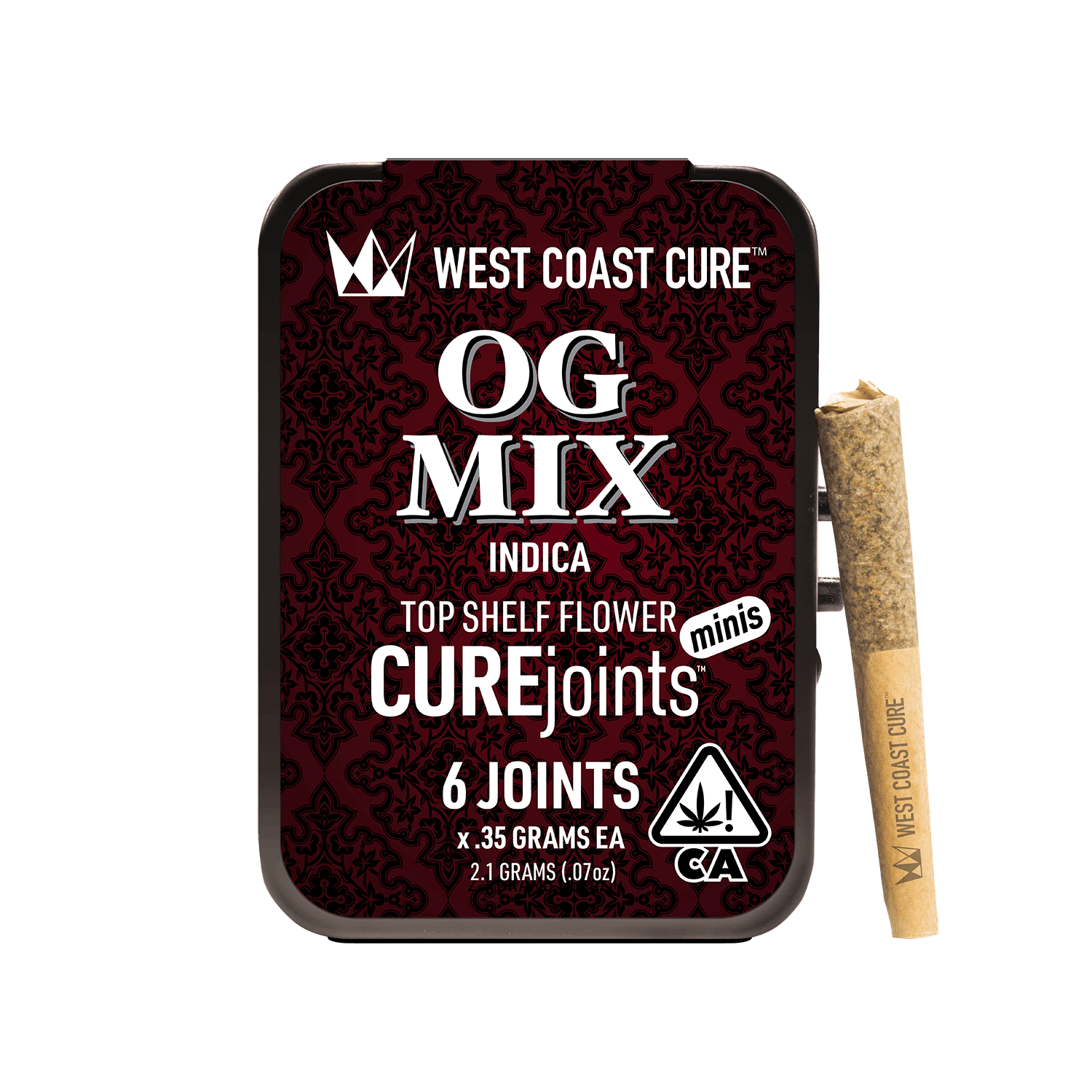WCC, 0.35G PRE-ROLLS 6PK (I), OG MIX