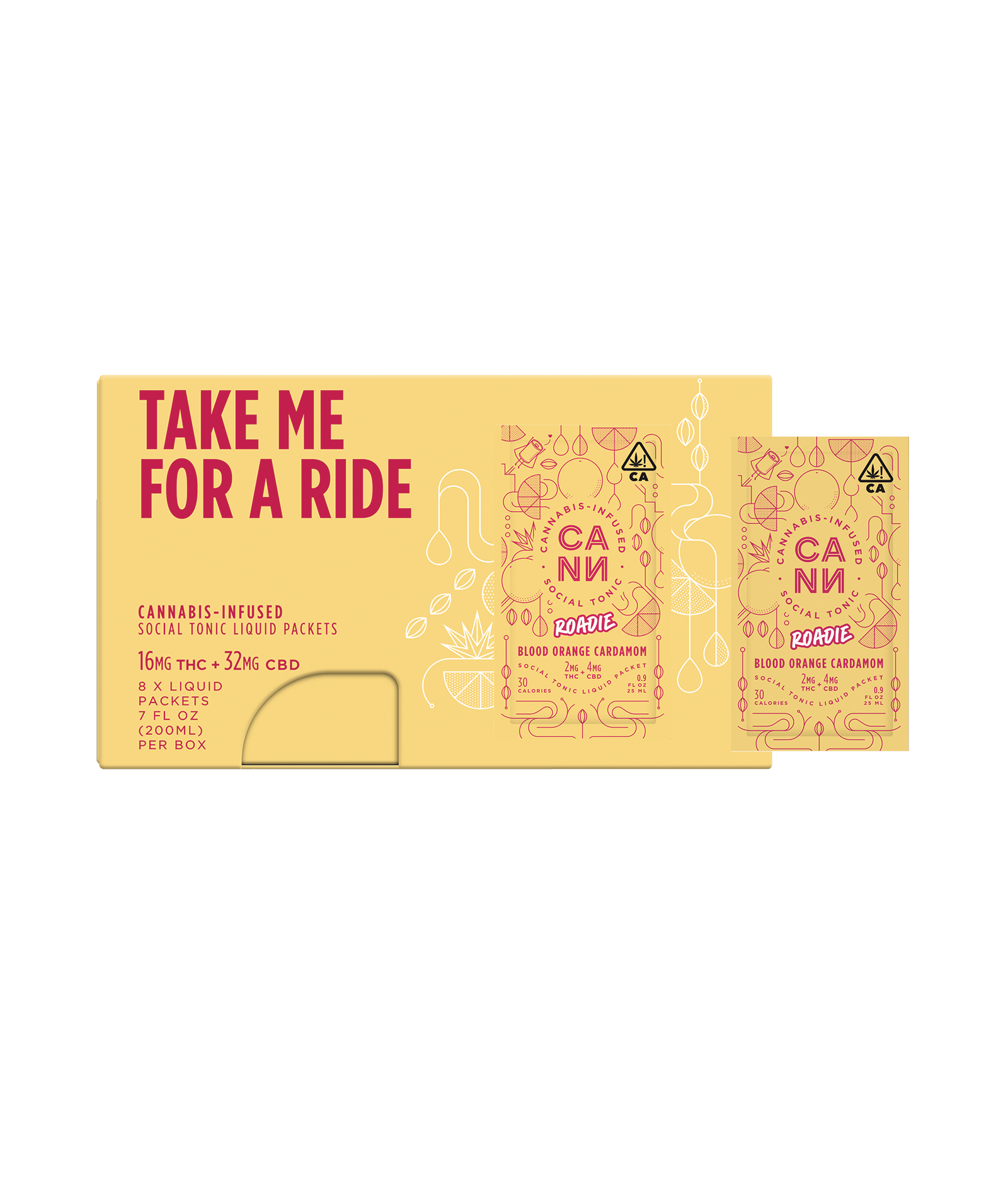 Blood Orange Cardamom Roadies (8pk)