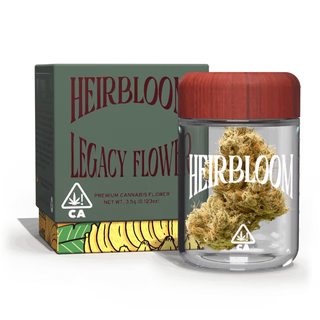 Heirbloom Flower: Banana OG - 3.5g (by CBX)