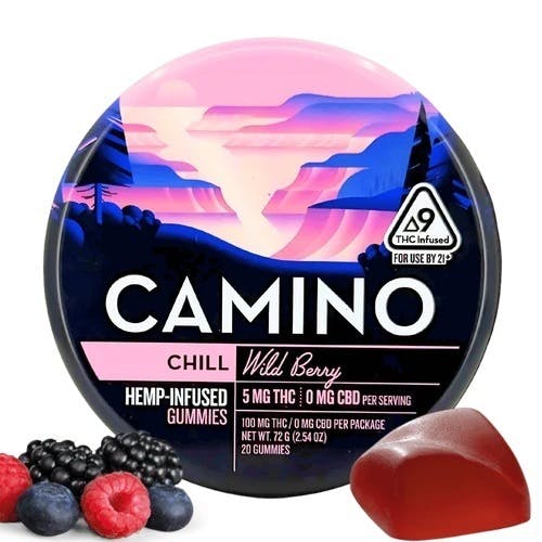 Wild Berry Camino Gummies 100MG