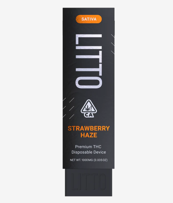Litto - Strawberry Haze Disposable 1g *ALL PRICES INCLUDE TAX*