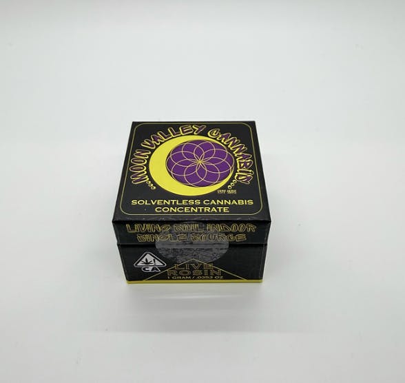 Moon Valley Cannabis | Orange Malt Solventless Cold Cure Live Rosin 1g